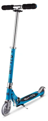 Produktbild von MICRO Kinderscooter Sprite klappbarer Roller in hellblau