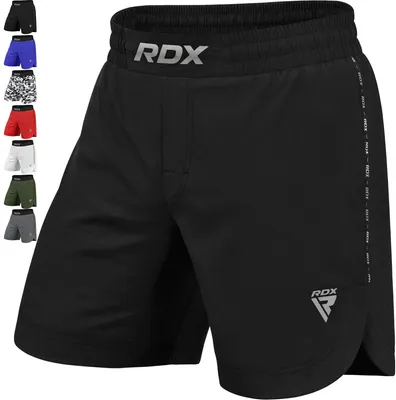 Produktbild von RDX MMA Shorts für Training und Kickboxen, Shorts für Kampfsport, Grappling, Box