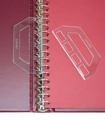 Produktbild von Lindner Blattheber 799 für Ringbinder, verhindert Umknicken der Blätter, Paar