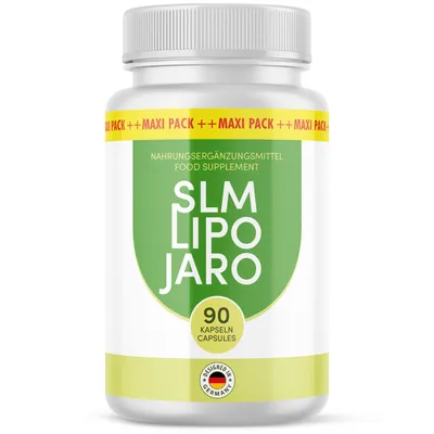Produktbild von Slm Lipo Jaro Kapseln | Für Männer & Frauen | Im Maxi - Pack 90 Kapseln