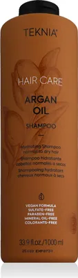 Zdjęcie produktu dla Lakmé Teknia Hair Care Argan Oil Shampoo odżywczy szampon do wszystkich rodzajów włosów 1000 ml