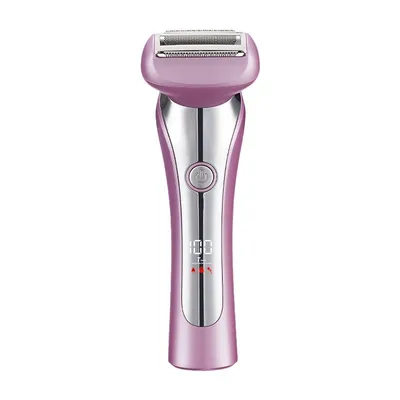 Produktbild von Damen-Elektrorasierer, kabelloser Trimmer, 3-in-1-LCD-Digitalanzeige, wasserdicht, wiederaufladbar, leicht und tragbar