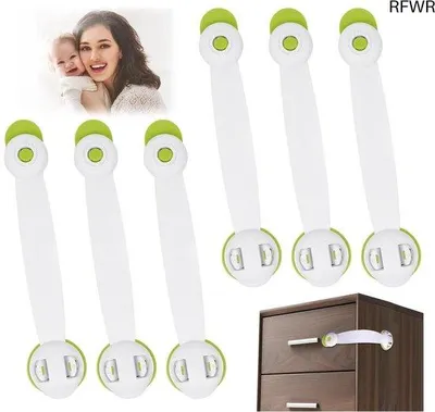 Produktbild von Famanu Kindersicherheitsschloss - Sicherheitsset mit Magnetverschluss