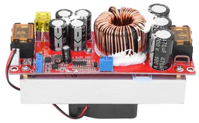 Image de Convertisseur DC-DC de 10 à 60 V vers 12 à 97 V, 1500 W, 30 A, élévateur de tension, module d'alimentation à courant constant/tension constante (CC-CV)