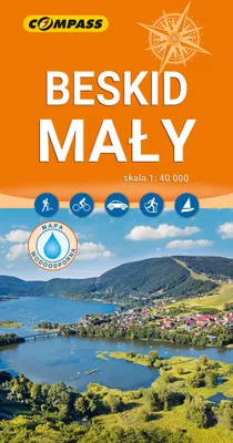 Produktbild von Beskid Mały 1:40.000. Laminierte Touristenkarte. Ausgabe 2023. Kompass