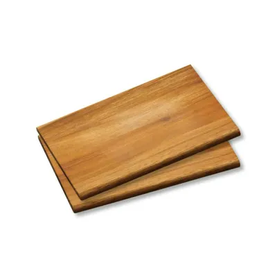 Immagine prodotto di Set di 2 taglieri in acacia, da portata, 23 x 15 cm, Kesper