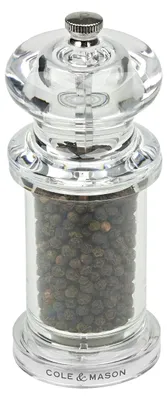 Obrázek produktu pro Cole & Mason 505, mlýnek na pepř, akrylátový, 14 cm, keramický mechanismus Precision+