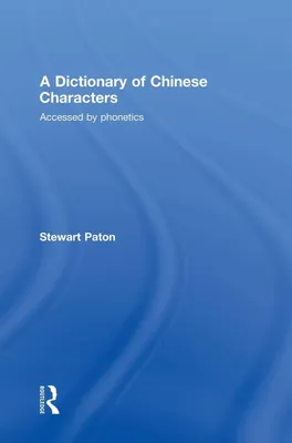 Produktbild von A Dictionary of Chinese Characters