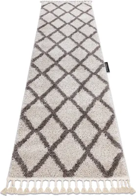 Produktbild von Teppich, Läufer BERBER TROIK sahne - in die Küche, Halle, Korridor beige 80x300 cm