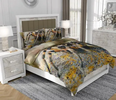 Produktbild von Bettwäsche 200x220 cm + 2x70x80 cm, 3-teilig, 100% Baumwolle, Satin, Reißverschluss, Bunt - SOVIO | So.0330