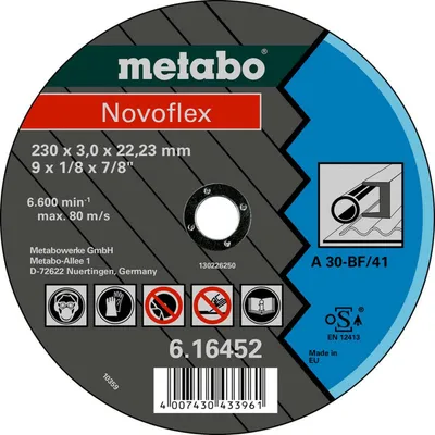 Image de Metabo Novoflex 230x3,0x22,2 acier