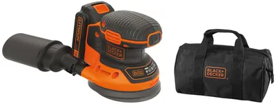 Immagine prodotto di Levigatrice Rotorbitale con accessori 18V BLACK+DECKER BDCROS18