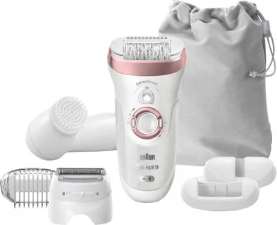 Zdjęcie produktu dla Braun Silk-épil 9 SensoSmart 9/880, Złoto różowe, Biały, 40 pęset(y), Bateria, 100 - 240 V, Wbudowana bateria, Litowo-jonowa (Li-Ion)