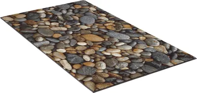 Produktbild von Erwin Müller Badematte Steine" grau 80x140 cm"