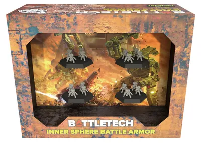 Immagine prodotto di Pacchetto armatura da battaglia BattleTech Inner Sphere - Miniaturen-Spiel -Accessori - inglese