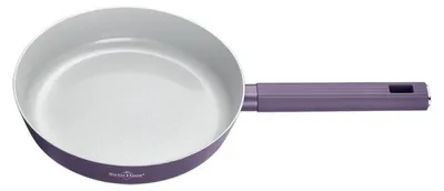 Image de Poêle à Frire  28cm tous feux dont induction Speiez Castle Collection Taupe Violet Swiss Haus SH-SCFP28T