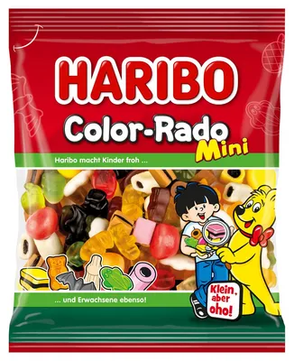 Obrázek produktu pro Haribo Colour Rado MIni klasika mezi směsmi Haribo 160g
