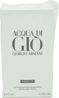 A white box for a perfume bottle.