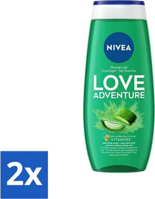 Obrázek produktu pro NIVEA Sprchový gel Love Nature 250 ml - hodnotné balení - 2 kusy