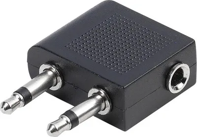 Produktbild von Flugzeugadapter 3,5mm Klinke (46111)