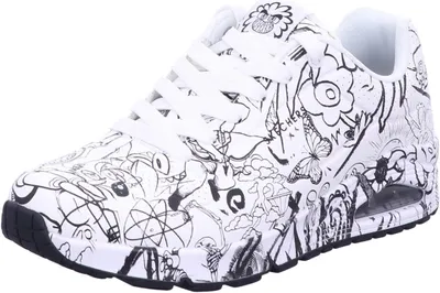 Produktbild von Skechers Herren Sneaker UNO - PROCESS SKETCH 21218-41, 21218-42, 21218-43, 21218-44, 21218-45, 21218-46, 21218-47 SKE-183501 white/black 46