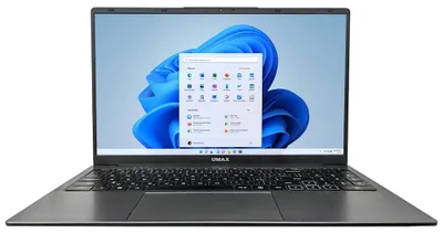 Produktbild von UMAX Notebook VisionBook 15WT Plus / 15,6" IPS / 1920 x 1080 / N150 / 8 GB / 256 GB SSD / HDMI / 2 x USB 3.2 / Windows 11 Pro / Grau