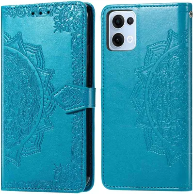 Image de imoshion Bibliothèque Mandala pour l'Oppo Reno 13 - Turquoise
