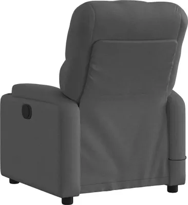 Produktbild von vidaXL Massagesessel Dunkelgrau Stoff