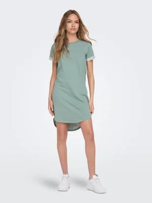 Produktbild von JDY Damen Sommer Kurzarm Kleid JDYIVY Midi Fit Dress Shirtkleid | XS