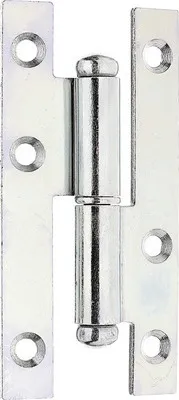 Produktbild von GAH-Alberts Aushebescharnier, Scharnier, Gelb, Stahl, Außentürelement, 94 mm, 5 mm