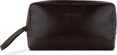 Produktbild von bugatti Kulturbeutel Romano Toiletry Bag Brown dunkelbraun