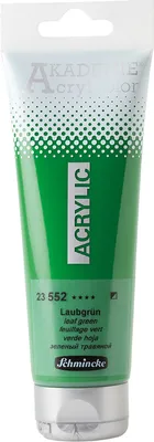 Produktbild von Schmincke 120ml AKADEMIE Acryl color Laubgruen Acryl 23 552 012