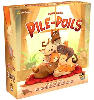Zdjęcie produktu dla Pile-Poil – gra towarzyska, gra rodzinna, dla 2–4 graczy, od 8 lat, gra strategiczna