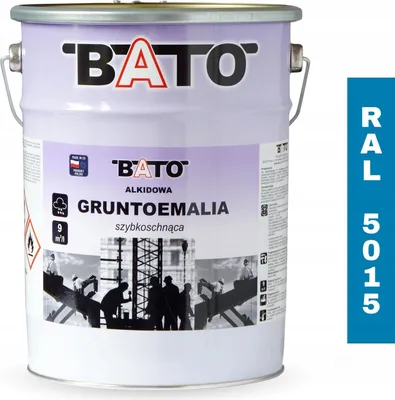 Zdjęcie produktu dla Gruntoemalia Alkidowa Szybkoschnąca Niebieska Ral 5015 5L