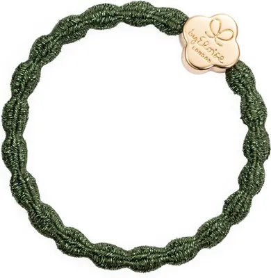 Produktbild von By Eloise London Metallic Gold Quatrefoil Chive Green