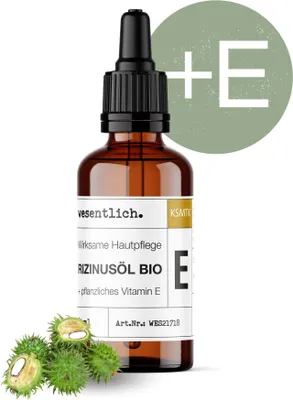 Produktbild von Rizinusöl bio +E 50ml