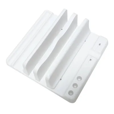 Imagen del producto de Soporte para portátil estable y versátil: mejore su experiencia de trabajo y entretenimiento. Color: blanco