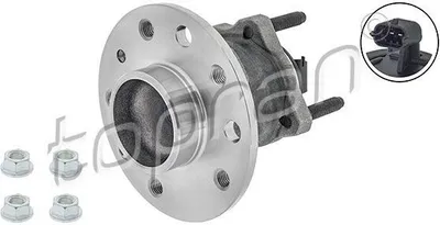 Produktbild von TOPRAN Radlagersatz Hinten Links Hinten Rechts für OPEL ZAFIRA B (A05) 140mm 207 395