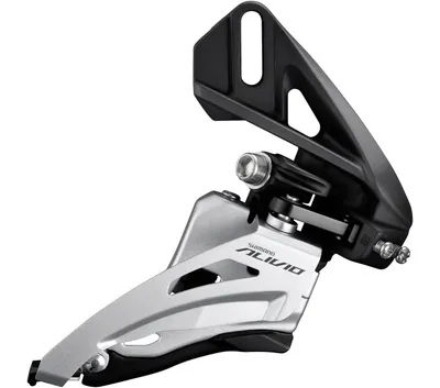 Produktbild von Shimano Umwerfer FD-M4020 2x9 SIDE SWING, 36 Z., Direktmontage hoch, grau
