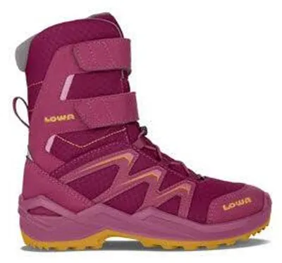 Produktbild von Lowa Kinder Schneestiefel für winterliche Outdoor-Aktivitäten, Burgunderrot