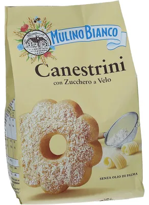 Produktbild von Mulino Bianco Canestrini con zucchero a velo/Puderzucker 200 gr.