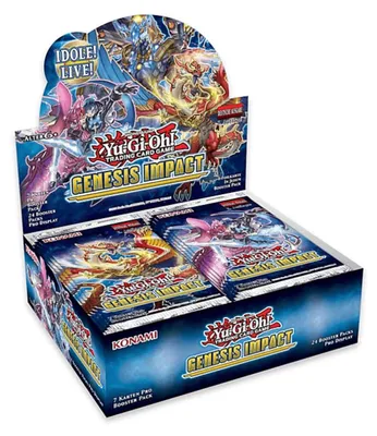 Produktbild von Yu-Gi-Oh! Genesis Impact Display Deutsch – Booster Display mit 24 Packs