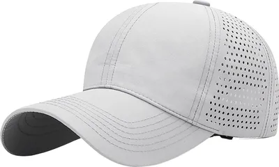 Produktbild von Baseballmütze mit verlängerter Krempe und Sonnenschutzeffekt, verstellbare Sonnenmütze, schnelltrocknende Kappe mit atmungsaktiven Löchern