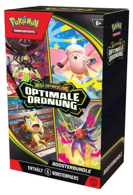 Produktbild von Pokémon Optimale Ordnung Booster Bundle Deutsch