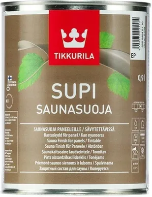 Produktbild von Tikkurila Supi Saunasuoja Für Saunaschutz - 0,9 L