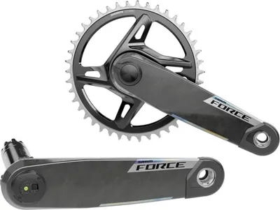 Produktbild von SRAM Kurbelgarnitur Quarq Force XPLR E1 175 mm - präziser Leistungsmesser für...