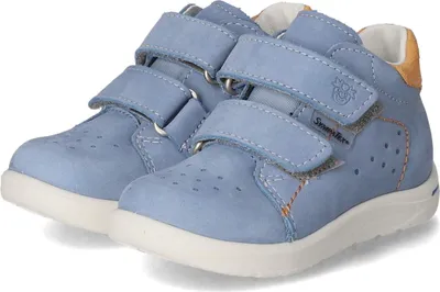Produktbild von Pepino Kinder Klettschuhe LAAS Blau Rauleder Größe: 25