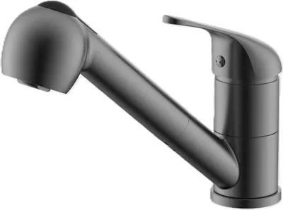 Produktbild von Primaster Einhebel-Spültischarmatur Hamm mit ausziehbarer Handbrause Gunmetall