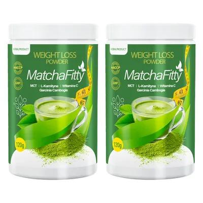 Obrázek produktu pro 2x MatchaFitty – koktejl s příchutí matcha 120 g