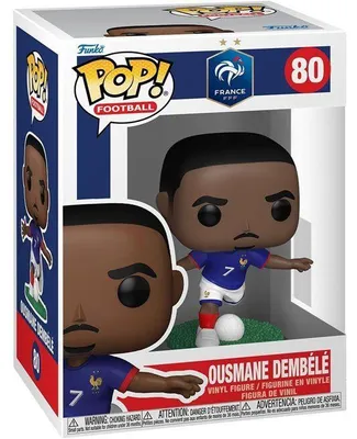 Image de Figurine Funko Pop! Football France Ousmane Dembélé, Vinyle Officielle, Joueur de Football Français